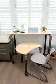Plateau Filing Cabinet in Natural Wood