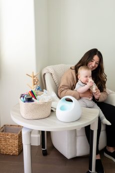 Plateau Moon Table Grey And Moonstone