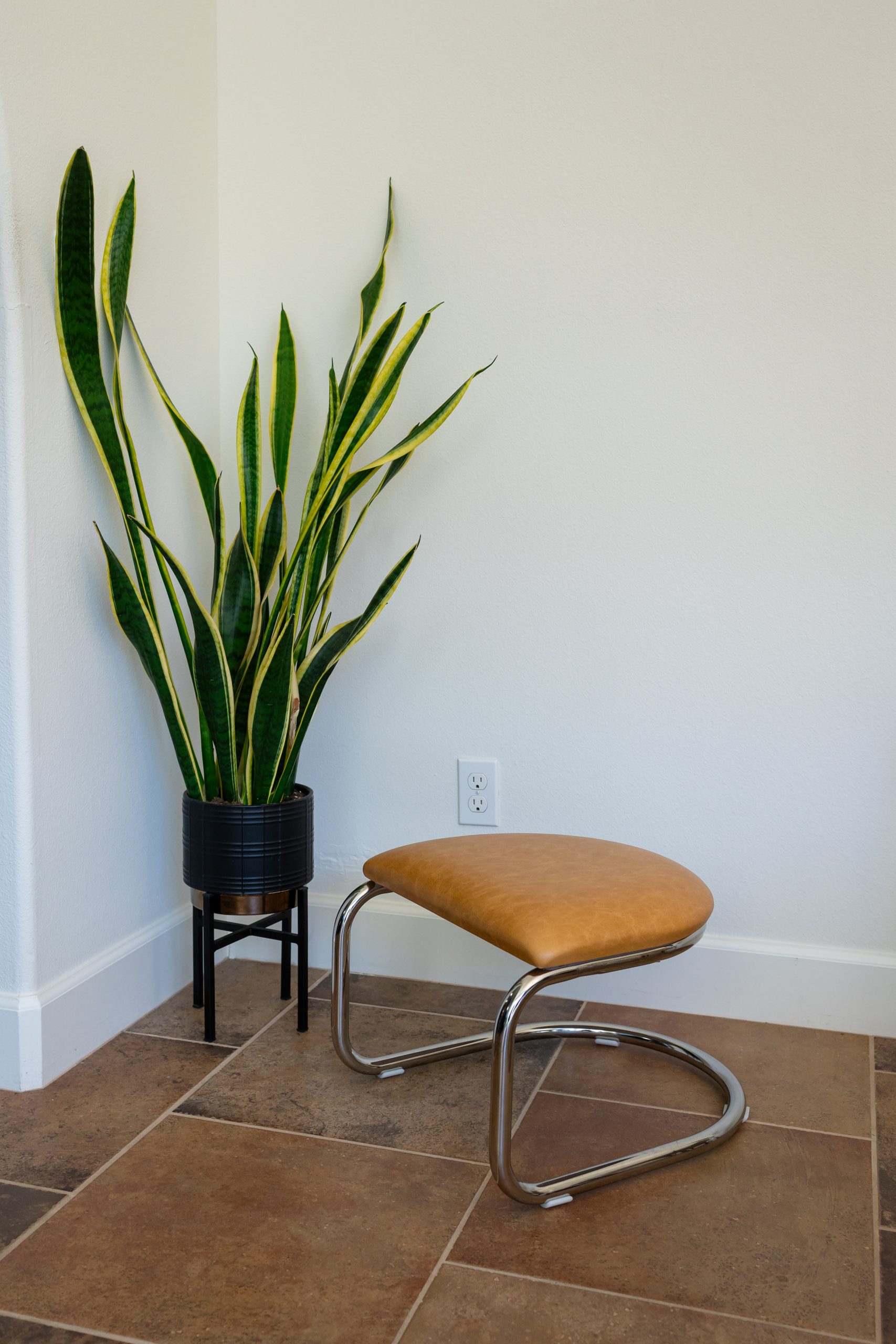 The Lorren Ottoman in Light Honey - Image 2