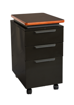 Plateau Filing Cabinet in Walnut