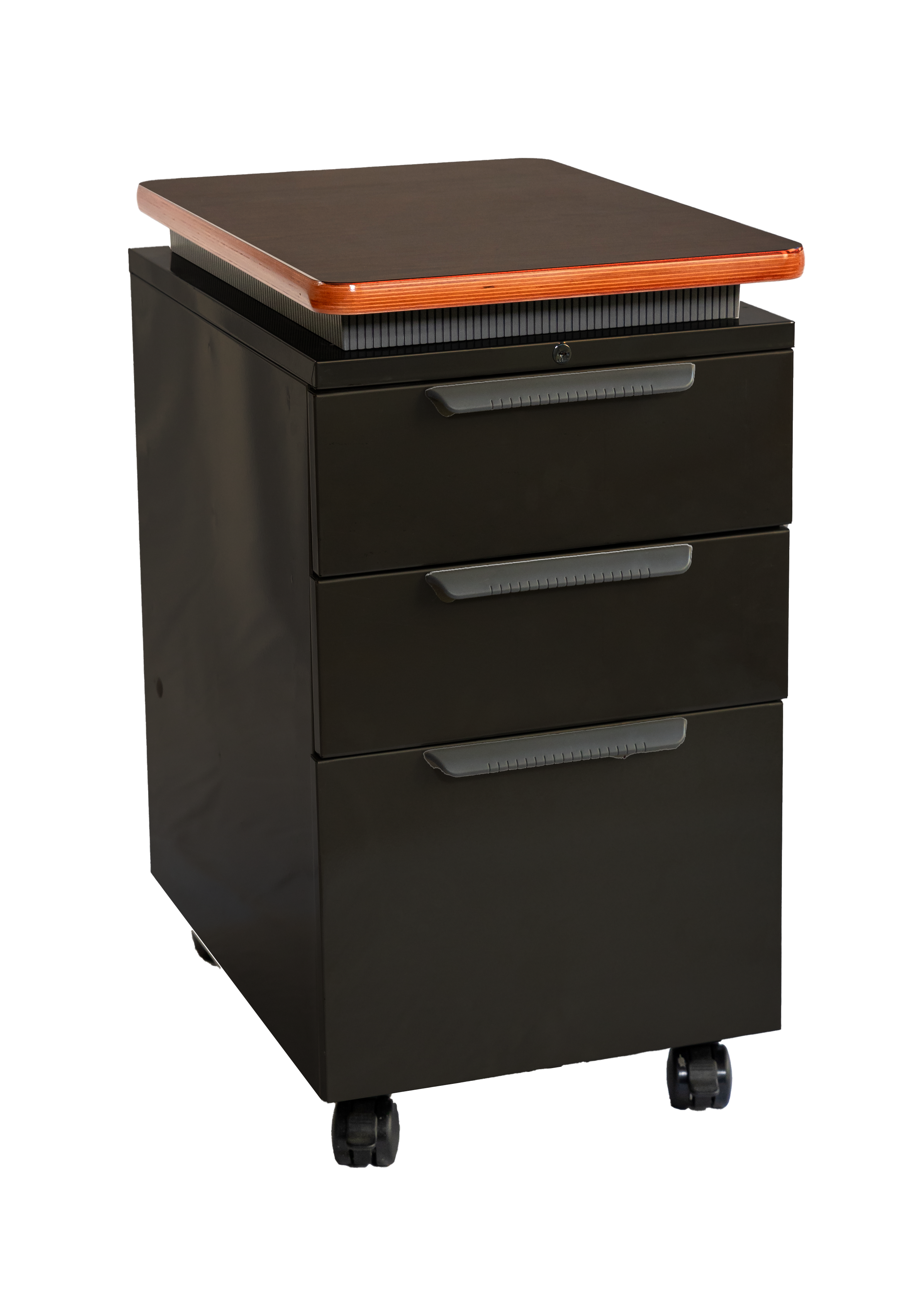 Plateau Filing Cabinet in Walnut - Image 2