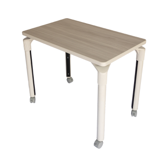 Plateau Standing Desk in Moonstone