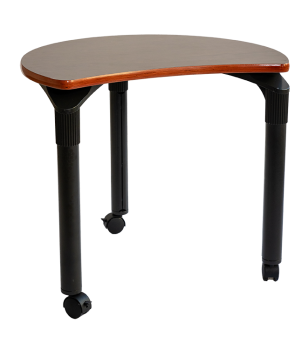 Plateau Moon Desk in Walnut